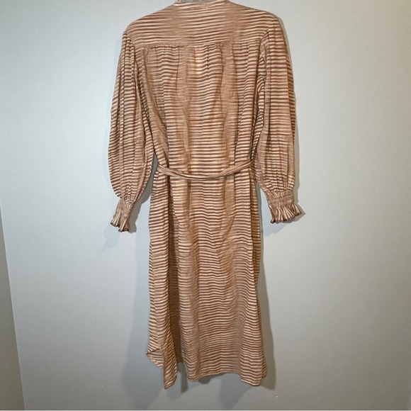 ULLA JOHNSON FIORA DRESS IN FAWN Size 0 - Picture 6 of 8